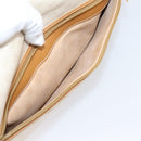 GUCCI Micro GG Supreme Shoulder Bag PVC Beige Gold Auth ar14351-23