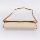 GUCCI Micro GG Supreme Shoulder Bag PVC Beige Gold Auth ar14351-9