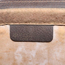 GUCCI GG Supreme Web Sherry Line Clutch Bag PVC Beige 67 014 2125 Auth ar14352-12