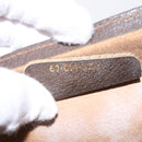 GUCCI GG Supreme Web Sherry Line Clutch Bag PVC Beige 67 014 2125 Auth ar14352-16