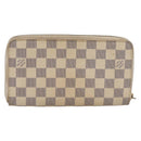 LOUIS VUITTON Damier Azur Zippy Organizer Long Wallet N60012 LV Auth ar14357-3