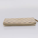 LOUIS VUITTON Damier Azur Zippy Organizer Long Wallet N60012 LV Auth ar14357-6