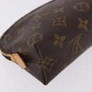 LOUIS VUITTON Monogram Pochette Cosmetic PM Pouch M43998 LV Auth ar14365-10
