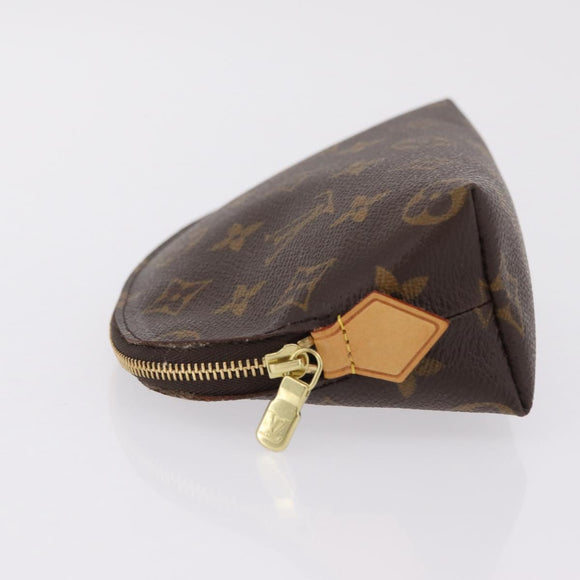 LOUIS VUITTON Monogram Pochette Cosmetic PM Pouch M43998 LV Auth ar14365
