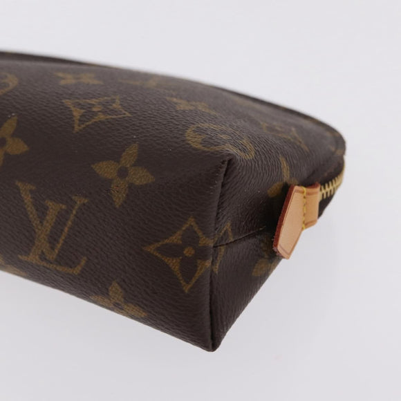 LOUIS VUITTON Monogram Pochette Cosmetic PM Pouch M43998 LV Auth ar14365