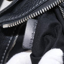 Chloe Paddington Hand Bag Leather Black Gold Silver Auth ar14367A-26