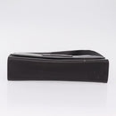 GUCCI Shoulder Bag Leather Outlet Black Silver 001 3063 Auth ar14368-11