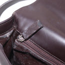 GUCCI Shoulder Bag Leather Outlet Black Silver 001 3063 Auth ar14368-25