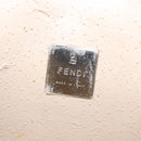 FENDI Zucca Canvas Pouch Black Brown Auth ar14369-13