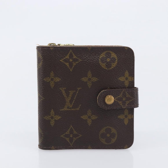 LOUIS VUITTON Monogram Wallet 2 Set LV Auth ar14370
