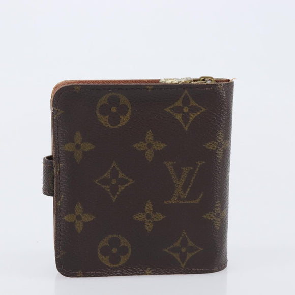 LOUIS VUITTON Monogram Wallet 2 Set LV Auth ar14370