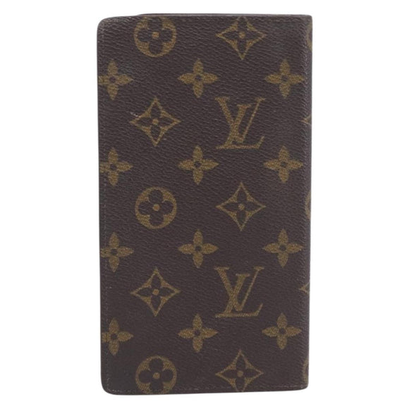 LOUIS VUITTON Monogram Wallet 2 Set LV Auth ar14370