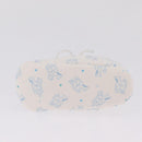 HERMES Baby Shoes Silk White Auth ar14371A-19