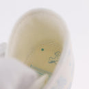 HERMES Baby Shoes Silk White Auth ar14371A-24
