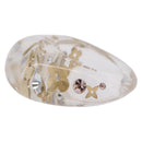 LOUIS VUITTON Uncle John Burgh Ring Plastic Clear M65863 LV Auth ar14373V-4