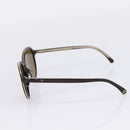 CHANEL Sunglasses Plastic Dark Brown CC Auth ar14375M-5
