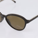 CHANEL Sunglasses Plastic Dark Brown CC Auth ar14375M-8