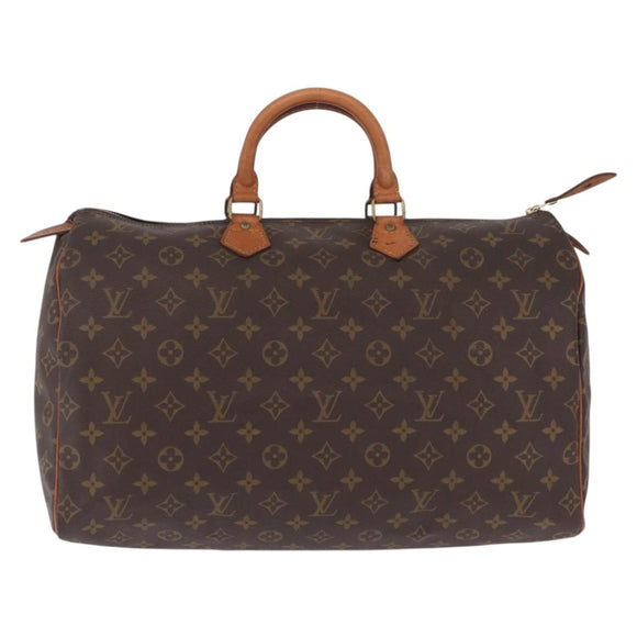LOUIS VUITTON Monogram Speedy 40 Hand Bag M41522 LV Auth ar14380A