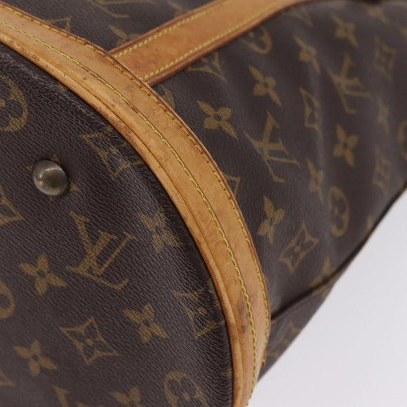 LOUIS VUITTON Monogram Bucket GM Shoulder Bag M42236 LV Auth ar14382