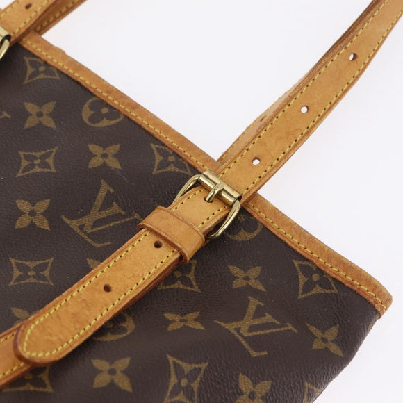 LOUIS VUITTON Monogram Bucket GM Shoulder Bag M42236 LV Auth ar14382