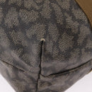 Saint Laurent Tote Bag PVC Canvas Black Auth ar14384-12