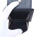 LOEWE Bifold Wallet Leather Black Auth ar14398-17