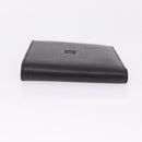 LOEWE Bifold Wallet Leather Black Auth ar14398-5