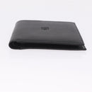 LOEWE Bifold Wallet Leather Black Auth ar14398-7