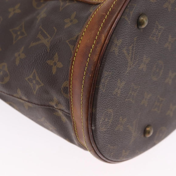 LOUIS VUITTON Monogram Bucket GM Shoulder Bag M42236 LV Auth ar14402