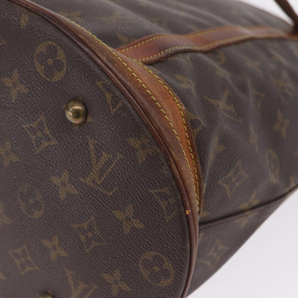 LOUIS VUITTON Monogram Bucket GM Shoulder Bag M42236 LV Auth ar14402