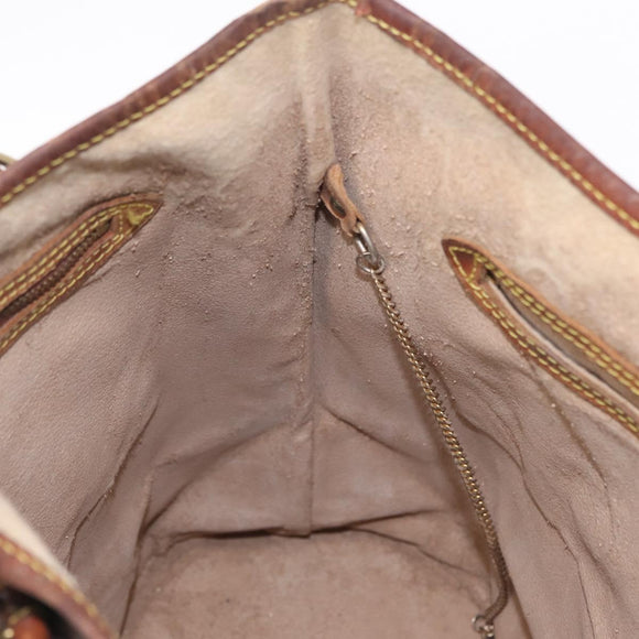 LOUIS VUITTON Monogram Bucket GM Shoulder Bag M42236 LV Auth ar14402