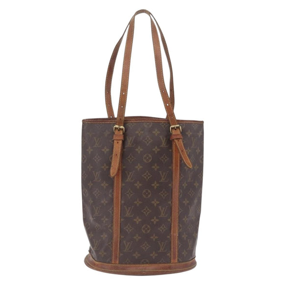 LOUIS VUITTON Monogram Bucket GM Shoulder Bag M42236 LV Auth ar14402