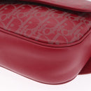 Christian Dior Trotter Canvas Oblique Saddle Belt Bag Leather Auth ar14406SAM-12