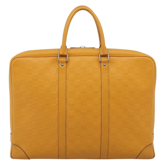 LOUIS VUITTON Damier Infini Porte Documents Voyage Bag N41218 LV Auth ar14408