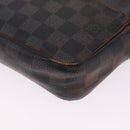 LOUIS VUITTON Damier Ebene Pochette Billets Macau Bag N61739 LV Auth ar14420-12