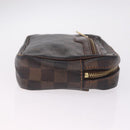 LOUIS VUITTON Damier Ebene Pochette Billets Macau Bag N61739 LV Auth ar14420-5