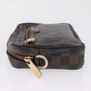 LOUIS VUITTON Damier Ebene Pochette Billets Macau Bag N61739 LV Auth ar14420-6