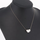 Tiffany & Co. Peretti Bean Necklace Ag925 Silver Auth ar14422-14