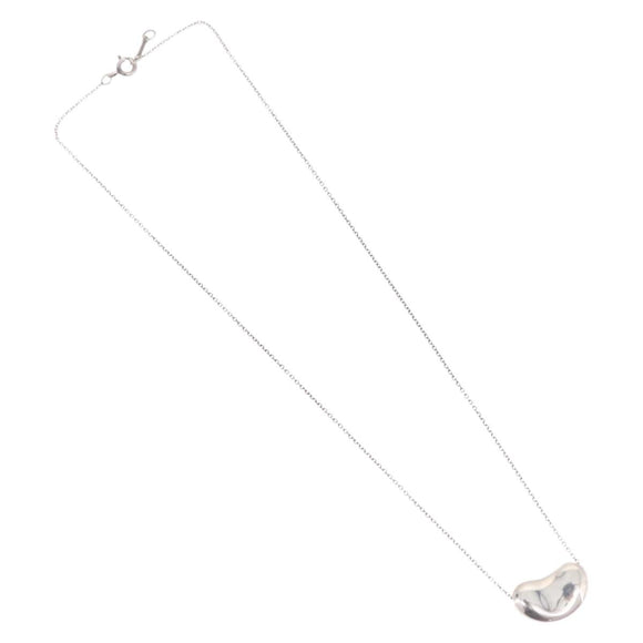 Tiffany & Co. Peretti Bean Necklace Ag925 Silver Auth ar14422