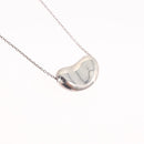 Tiffany & Co. Peretti Bean Necklace Ag925 Silver Auth ar14422-3