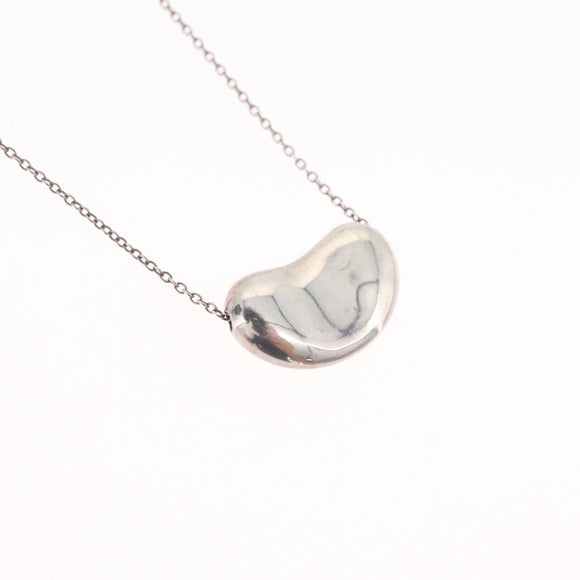Tiffany & Co. Peretti Bean Necklace Ag925 Silver Auth ar14422