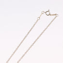 Tiffany & Co. Open Heart Necklace Ag925 Silver Auth ar14425-13