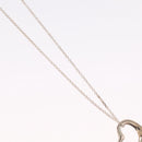 Tiffany & Co. Open Heart Necklace Ag925 Silver Auth ar14425-4