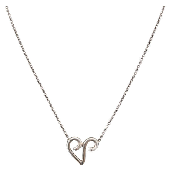 Tiffany & Co. Aries Zodiac Necklace Ag925 Silver Auth ar14426