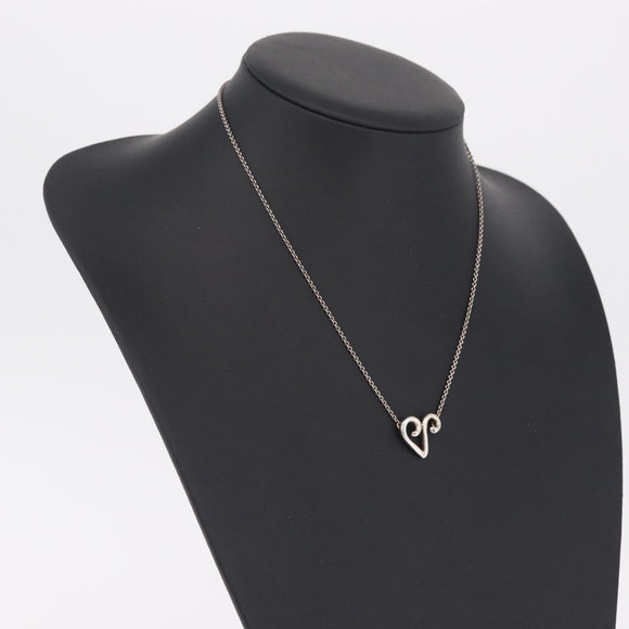 Tiffany & Co. Aries Zodiac Necklace Ag925 Silver Auth ar14426