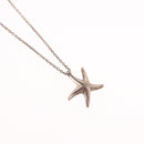 Tiffany & Co. Star Fish Necklace Ag925 Silver Auth ar14428-3