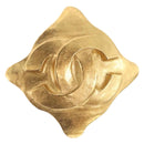 CHANEL Earring Metal Gold CC Auth ar14430-9