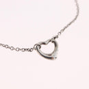 Tiffany & Co. Triple Open Heart Bracelet Ag925 Silver Auth ar14431M-11