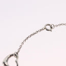 Tiffany & Co. Triple Open Heart Bracelet Ag925 Silver Auth ar14431M-14