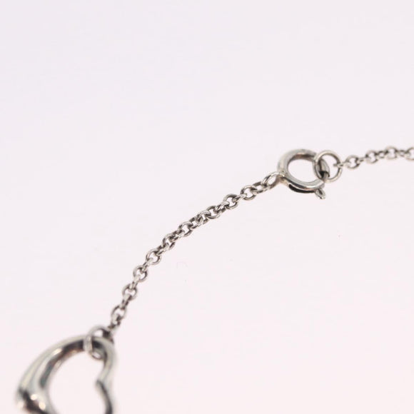 Tiffany & Co. Triple Open Heart Bracelet Ag925 Silver Auth ar14431M